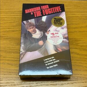 Harrison Ford The Fugitive VHS - Action Thriller